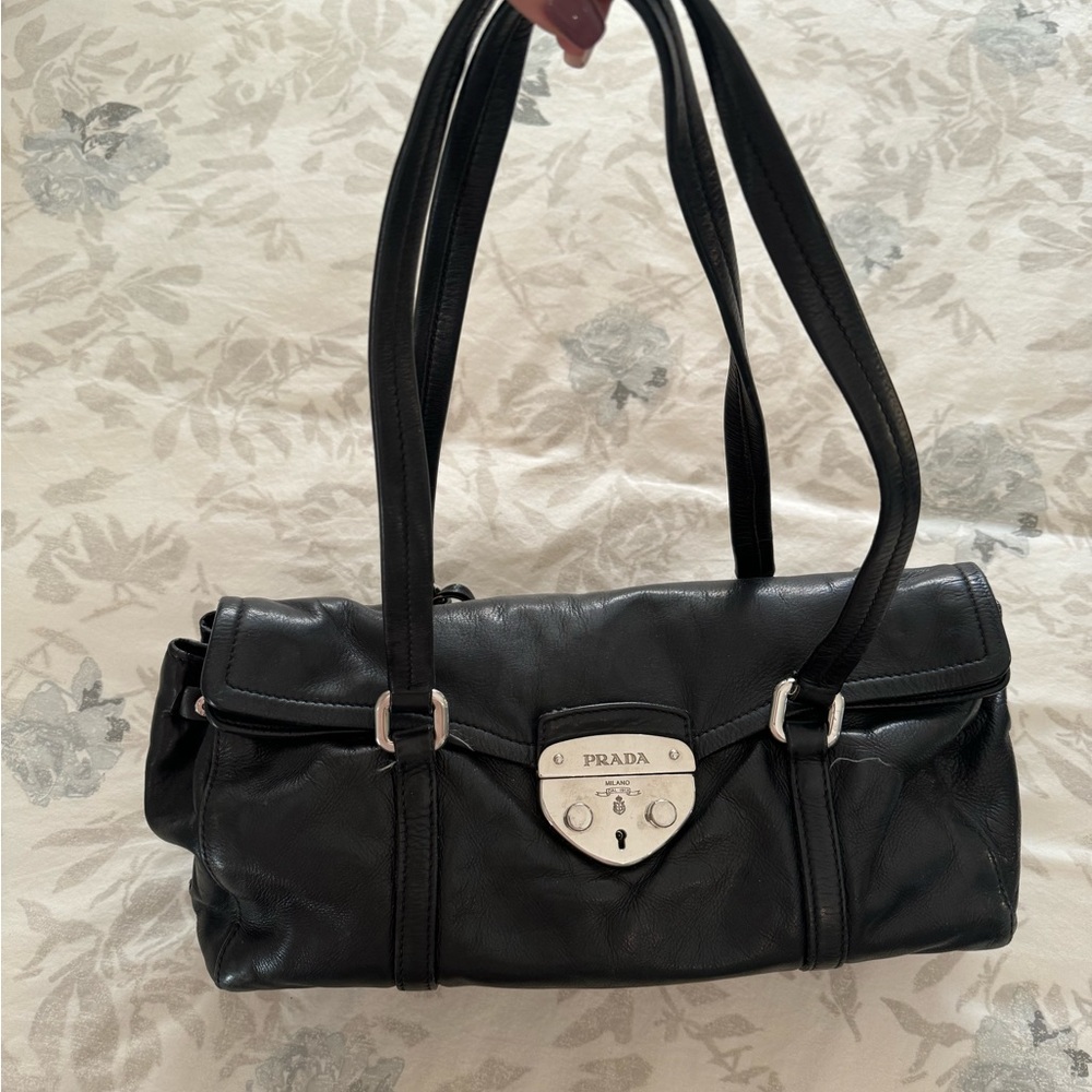 Authentic leather Prada bag